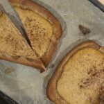 air fryer pumpkin custard toast