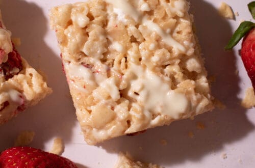 strawberry rice krispies